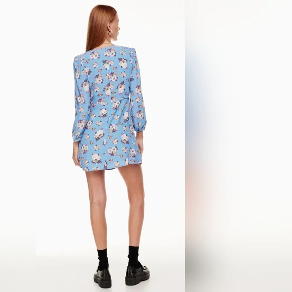 Aritzia Sunday Best Grayson Mini Floral Dress, Size 6, EUC - Picture 2 of 13